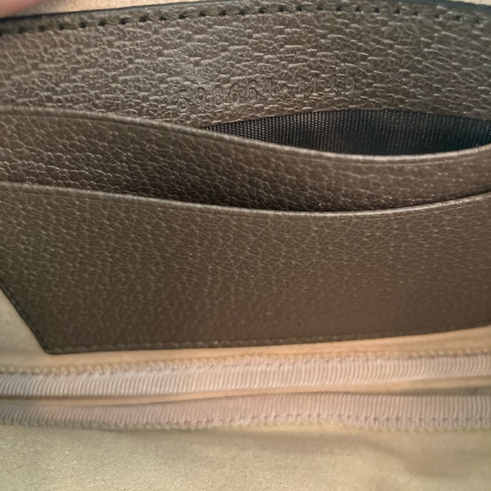 SOLD ‼️Gucci Crossbody Bag in Brown and Green with Signature Monogram - Picture 14 of 16